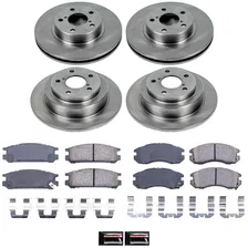 Front and Rear AUTOSPECIALTY BRAKE KIT for Subaru image 2
