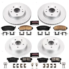 Front and Rear Z17 COATED BRAKE KIT for Suzuki SX4 image 2