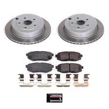 Rear SEMI-COATED ROTOR KIT for Subaru image 1