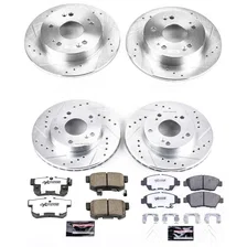 Front and Rear Z26 STREET BRAKE KIT for Honda Civic image 2
