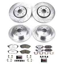 Front and Rear Z26 STREET BRAKE KIT for INFINITI image 1