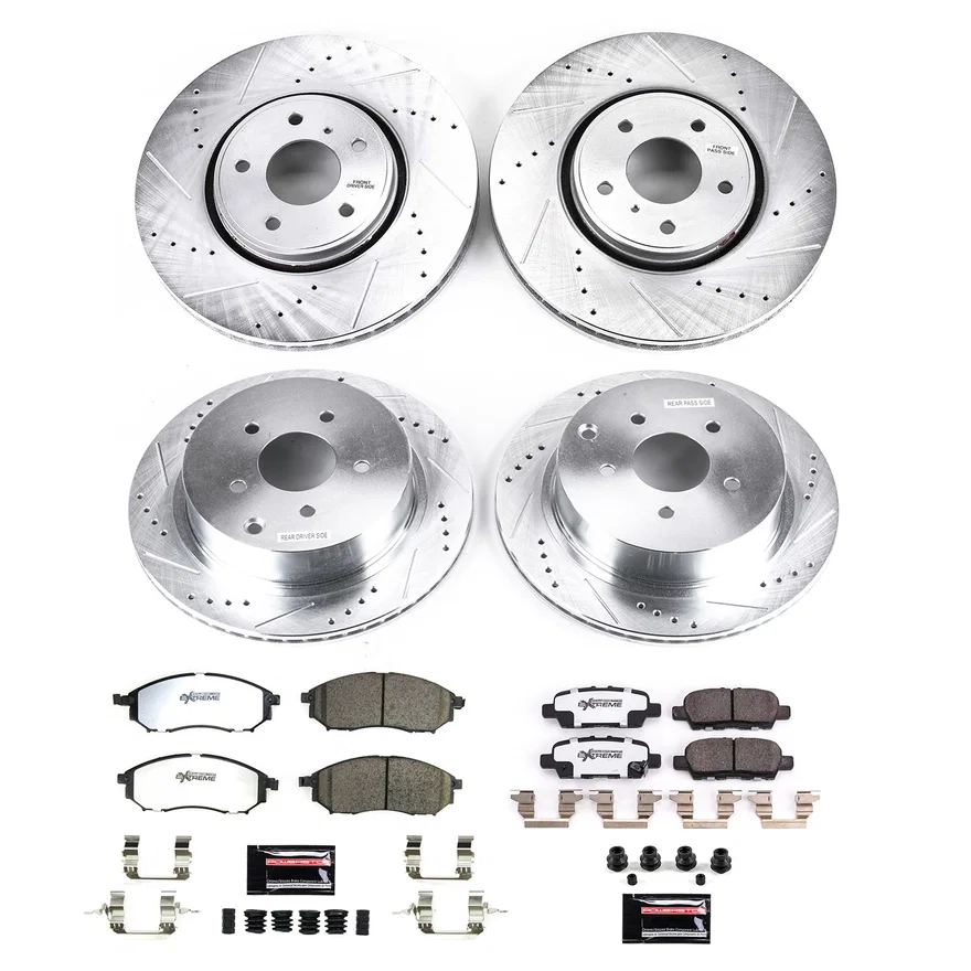 Front and Rear Z26 STREET BRAKE KIT for INFINITI