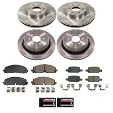 Front and Rear AUTOSPECIALTY BRAKE KIT image 1