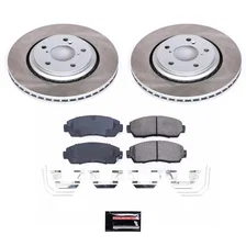 Front SEMI-COATED ROTOR KIT for Honda image 1