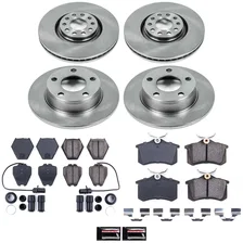 Front and Rear AUTOSPECIALTY BRAKE KIT for Audi A6 Quattro image 2