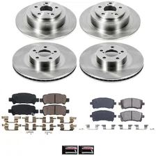 Front and Rear AUTOSPECIALTY BRAKE KIT for Subaru image 2