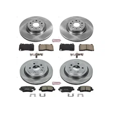Front and Rear AUTOSPECIALTY BRAKE KIT for Cadillac CTS image 2