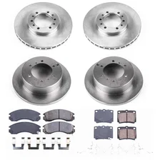 Front and Rear AUTOSPECIALTY BRAKE KIT for Mitsubishi Montero Sport image 2