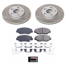 Front SEMI-COATED ROTOR KIT for Honda image 1