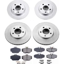 Front and Rear Z17 COATED BRAKE KIT for Ford Taurus image 2