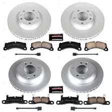 Front and Rear Z23 COATED BRAKE KIT for Porsche Cayenne image 2