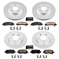 Front and Rear Z17 COATED BRAKE KIT for Chevrolet image 2