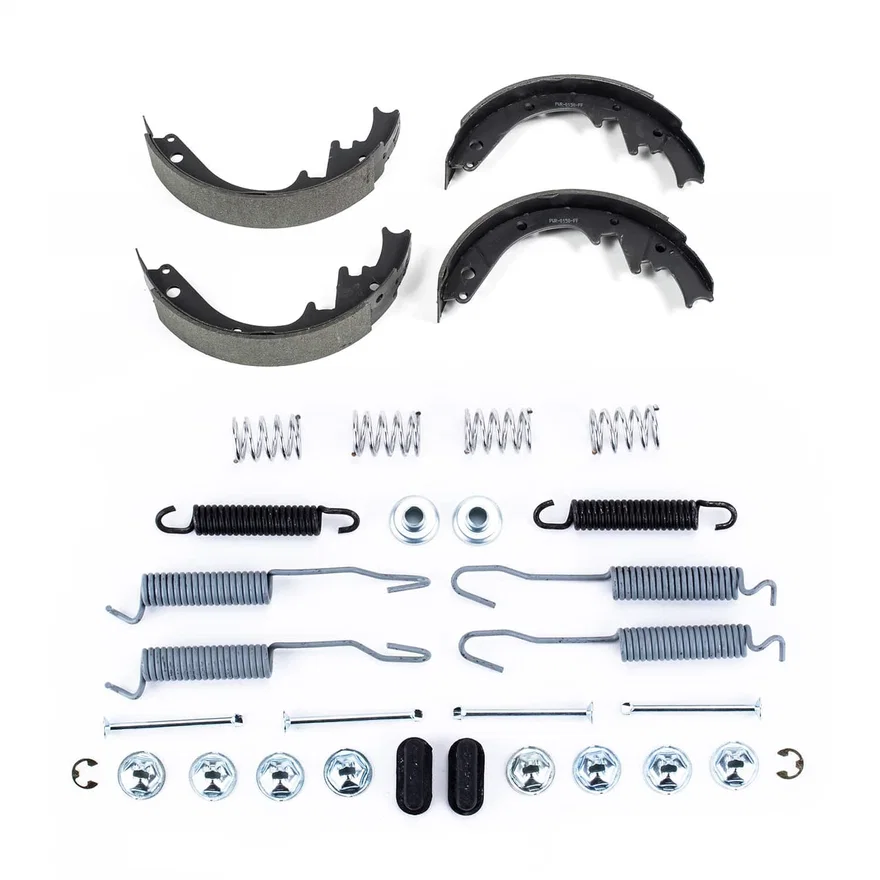 Rear BRAKE SHOES WITH HARDWARE for Chevrolet