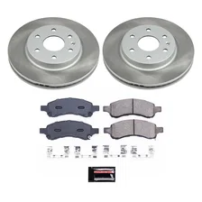 Front SEMI-COATED ROTOR KIT image 1