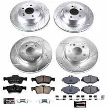 Front and Rear Z23 EVOLUTION BRAKE KIT for Mercedes-Benz E350 image 2