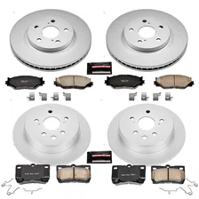 Front and Rear Z17 COATED BRAKE KIT for Lexus IS250 image 2