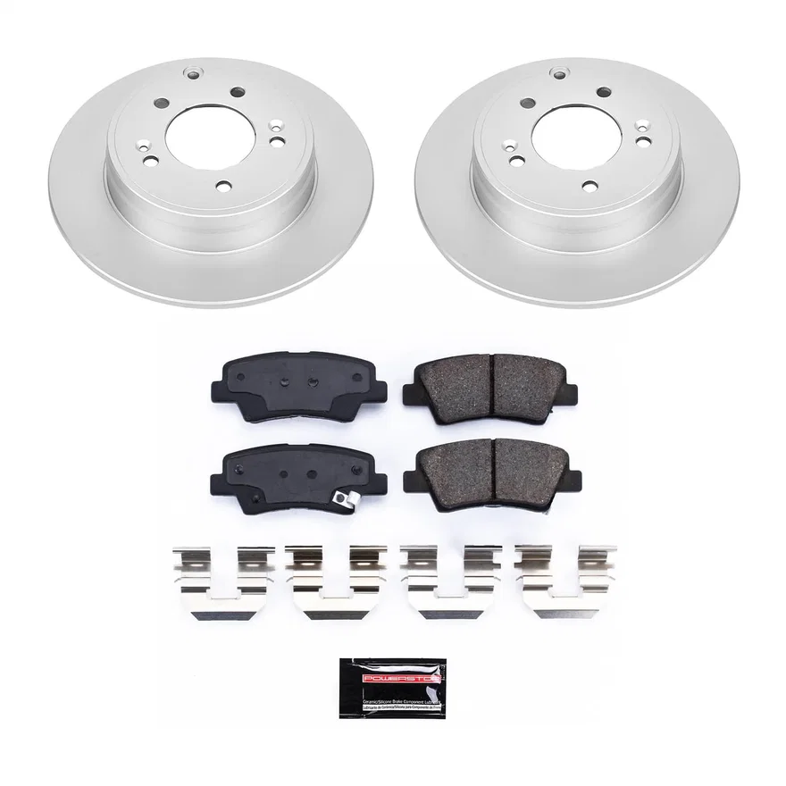 Rear Z17 COATED BRAKE KIT for Hyundai