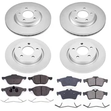 Front and Rear Z17 COATED BRAKE KIT for Mazda 3 image 2