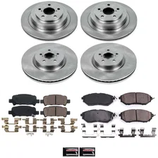 Front and Rear AUTOSPECIALTY BRAKE KIT for Subaru Legacy image 2