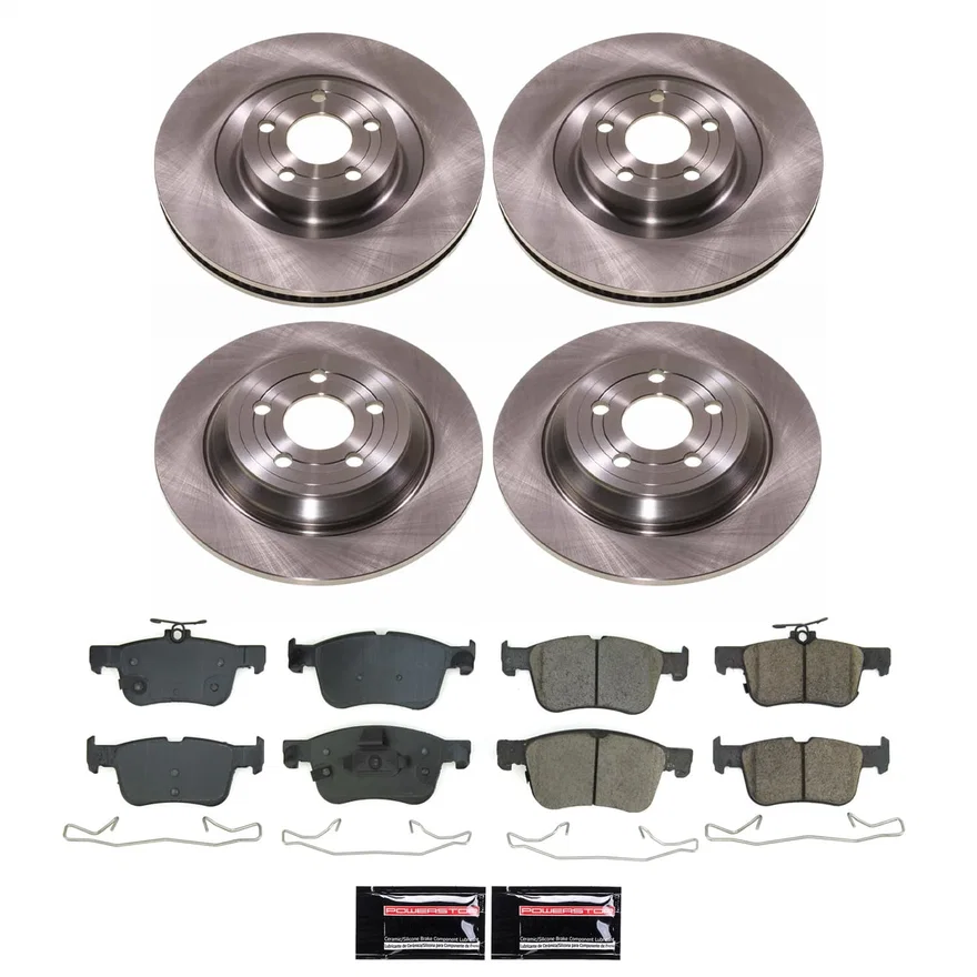 Front and Rear AUTOSPECIALTY BRAKE KIT for Ford