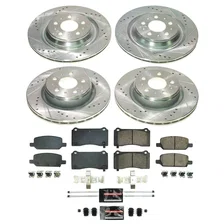 Front and Rear Z23 EVOLUTION BRAKE KIT for Tesla 3 image 1