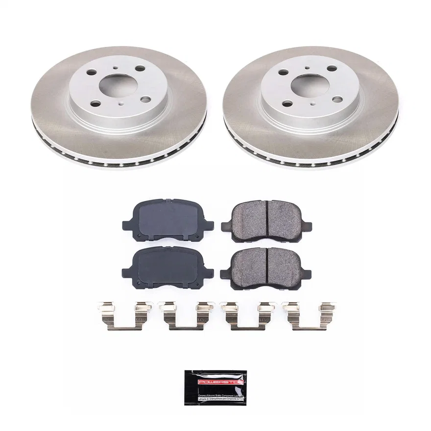 Front SEMI-COATED ROTOR KIT