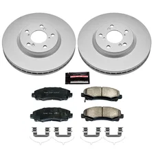 Front Z17 COATED BRAKE KIT for Honda Ridgeline image 2