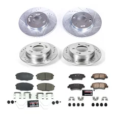 Front and Rear Z23 EVOLUTION BRAKE KIT for Kia Soul image 2