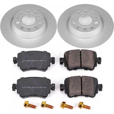 Rear Z23 COATED BRAKE KIT for Audi image 2