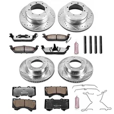 Front and Rear Z36 TRUCK/TOW BRAKE KIT for Lexus LX570 image 2