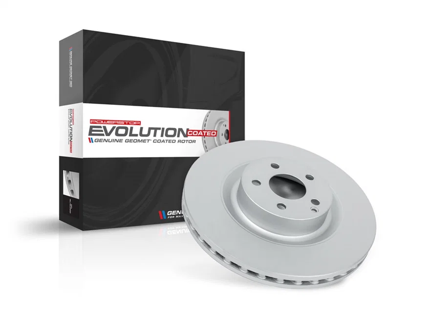 Front EVOLUTION COATED ROTOR
