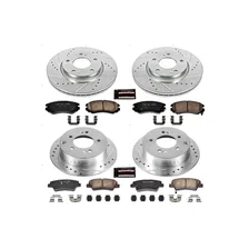 Front and Rear Z23 EVOLUTION BRAKE KIT for Kia Soul image 2