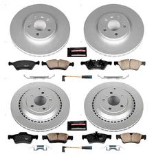 Front and Rear Z23 COATED BRAKE KIT for Mercedes-Benz image 2