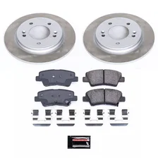 Rear SEMI-COATED ROTOR KIT for Kia Forte image 1