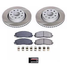 Front SEMI-COATED ROTOR KIT for Jeep image 1