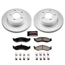 Front Z17 COATED BRAKE KIT for Jeep image 2