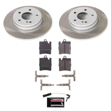 Rear SEMI-COATED ROTOR KIT for Mercedes-Benz CLK430 image 1