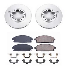 Front Z17 COATED BRAKE KIT for Nissan Pathfinder image 2