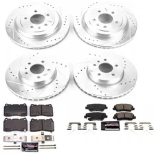 Front and Rear Z23 EVOLUTION BRAKE KIT for Cadillac ATS image 2