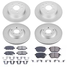 Front and Rear Z17 COATED BRAKE KIT for Nissan Maxima image 2