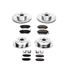Front and Rear Z23 EVOLUTION BRAKE KIT for Subaru Impreza image 2