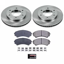Front AUTOSPECIALTY BRAKE KIT for Mitsubishi Montero image 2