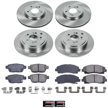 Front and Rear AUTOSPECIALTY BRAKE KIT for Honda Ridgeline image 2