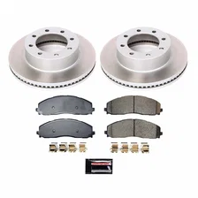 Front SEMI-COATED ROTOR KIT for Ford image 1