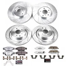 Front and Rear Z26 STREET BRAKE KIT for INFINITI image 2