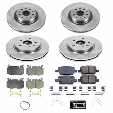 Front and Rear AUTOSPECIALTY BRAKE KIT for Cadillac CT6 image 2