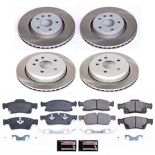 SEMI-COATED ROTOR KIT for Jeep Grand Cherokee image 1