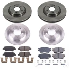 Front and Rear AUTOSPECIALTY BRAKE KIT for Hyundai Elantra image 2