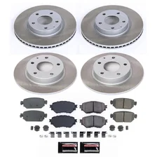 Front and Rear SEMI-COATED ROTOR KIT for Mazda 3 image 1