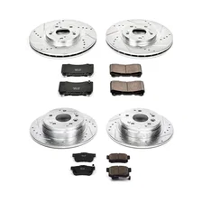 Front and Rear Z23 EVOLUTION BRAKE KIT for Acura TL image 2
